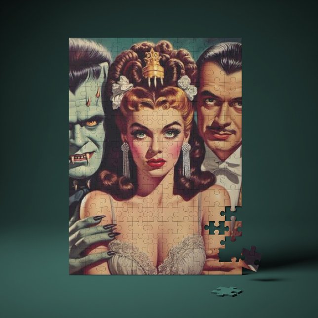 Puzzle Art vintage Déplaisant Horreur (Créateur téléchargé)