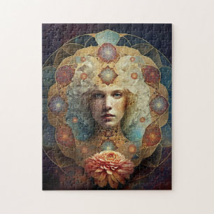 Puzzle Art Visionnaire Mandala Vivant