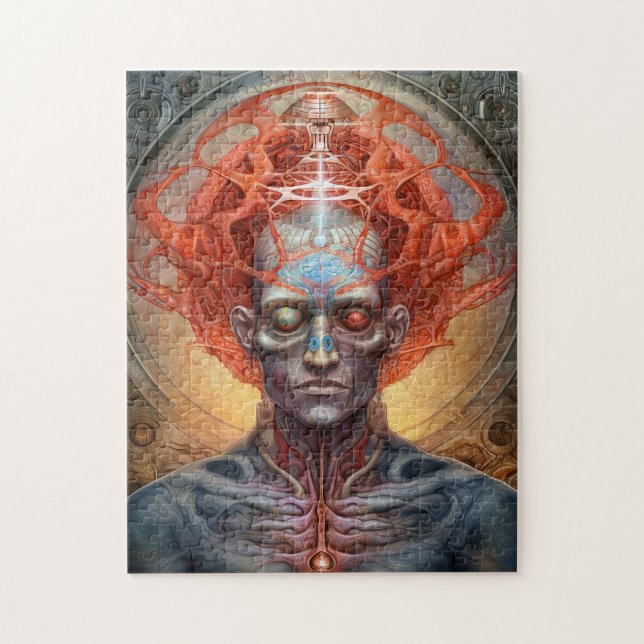 Puzzle Art Visionnaire Surreal Man (Vertical)