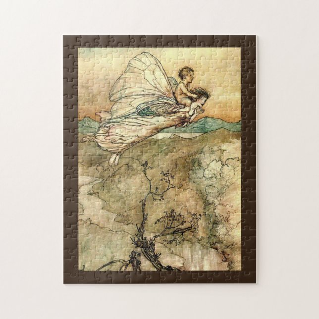 Puzzle Arthur Rackham Illustration Midsummer Nights Dream (Vertical)