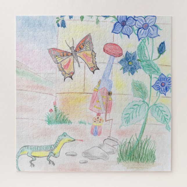 Puzzle Artisanat sur mesure pour les enfants, jouet pour  (Vertical)