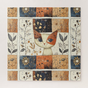 Puzzle Artistique Mi-Siècle Moderne Cute Chats