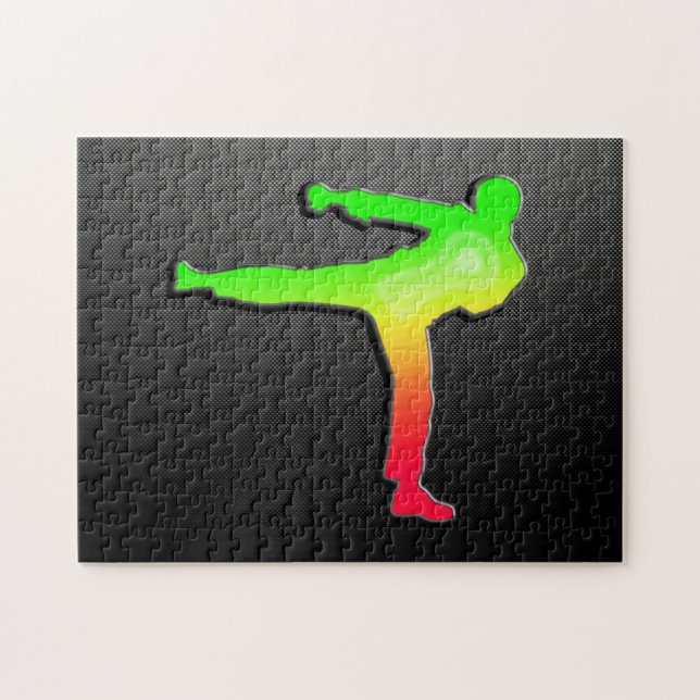 Puzzle Arts martiaux lisses (Horizontal)