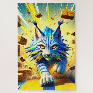 Puzzle Artsy Cat