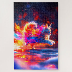 Puzzle Artsy Kitten