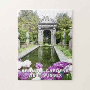 Puzzle Arundel Gardens au printemps, West Sussex