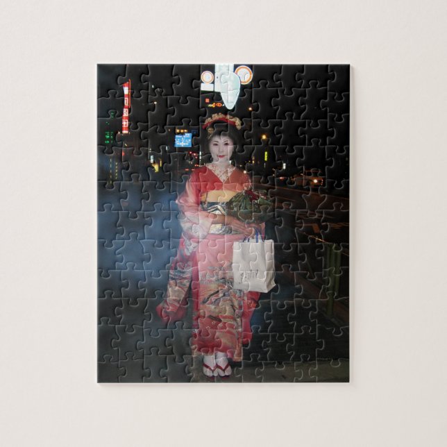 Puzzle Asakusa Geisha Neo Tokyo (Vertical)