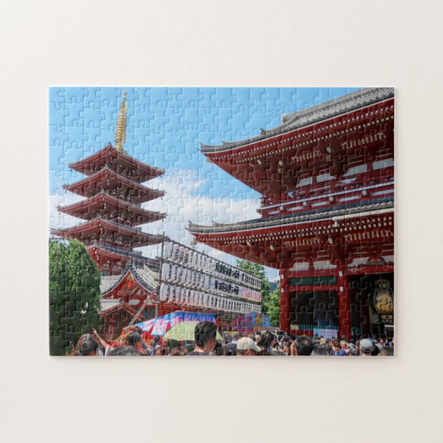 Puzzle Asakusa Pagoda Sensoji Shinto shinto Tokyo Japon (Horizontal)