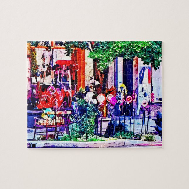 Puzzle Asheville NC - Boutique cadeaux (Horizontal)