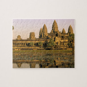 Puzzle Asie, Cambodge, Siem Reap. Angkor Wat.