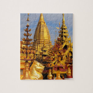 Puzzle Asie, Myanmar (Birmanie), Bagan (Pagan). Le Shwe 3