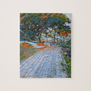 Puzzle Asie Taïwan Dahu Park Paysage
