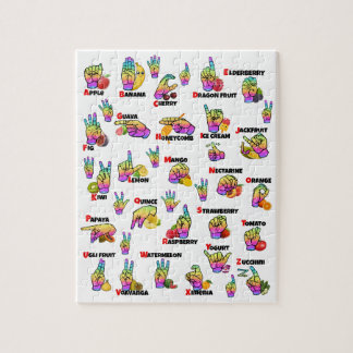 Puzzle ASL Learning – Alphabet & Numbers