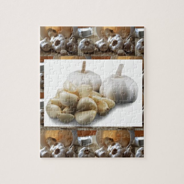 Puzzle Assaisonnement d'ail sain d'art de cuisine de (Vertical)