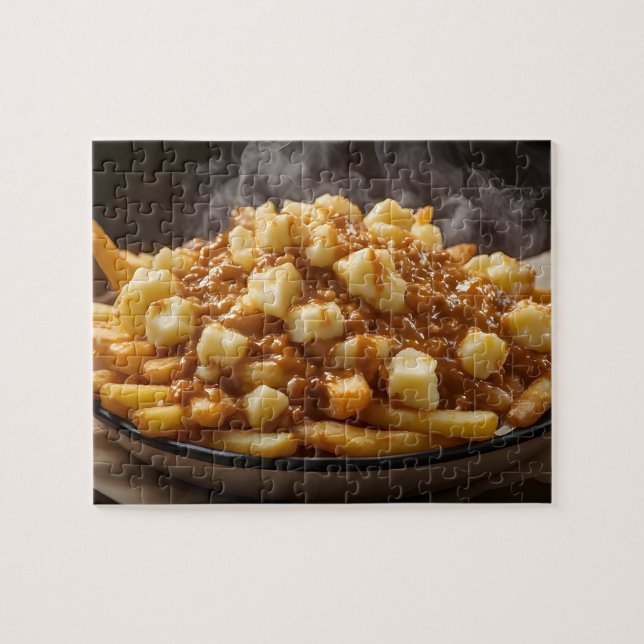 Puzzle Assiette de Poutine (Horizontal)