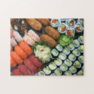 Puzzle Assortiment de favoris de sushi japonais