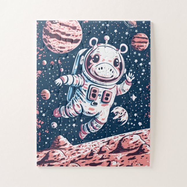 Puzzle Astro Hippo (Vertical)
