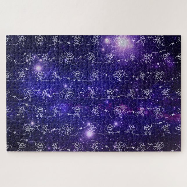 Puzzle Astronaut (Horizontal)