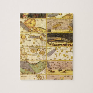 Puzzle Astronomie Vintage, Étoiles de Constellations Anti