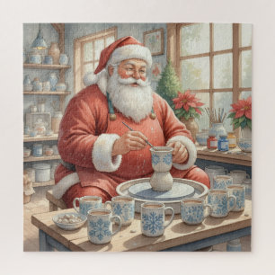 Puzzle Atelier de poterie vintage de Noël Photo de Père N