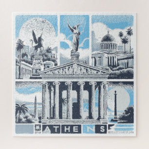 Puzzle Athènes Grèce Europe