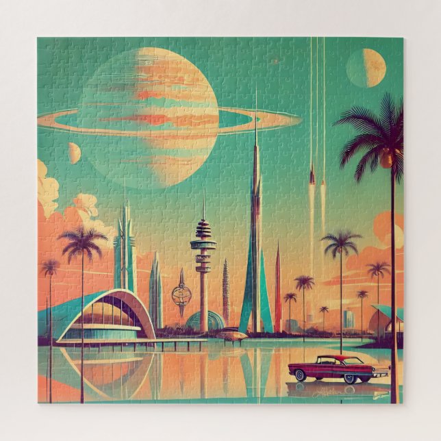 Puzzle Atomic Futuristic New Florida (Vertical)