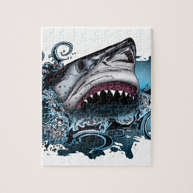 Puzzle Attaque de requins (Vertical)