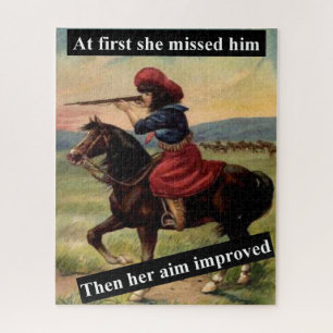 Puzzle Au Début, Elle L'A Manqué. Puis Son Objectif S'Est