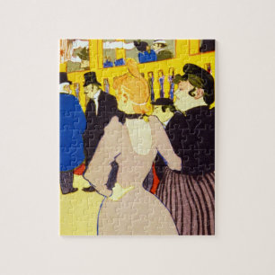 Puzzle Au Nightclub par Toulouse Lautrec, Art Vintage