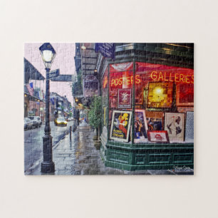 Puzzle Aube - quartier français - coin de galerie