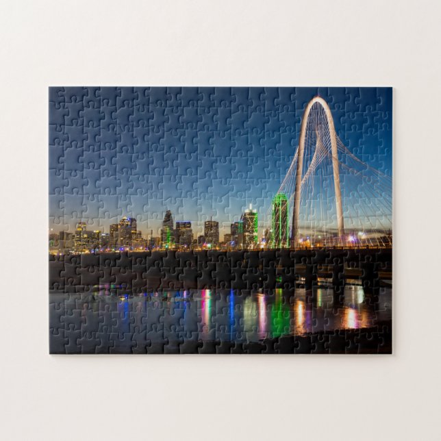 Puzzle Aube Skyline de Dallas (Horizontal)