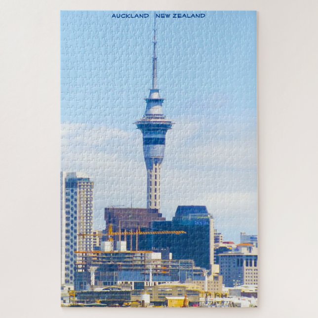 Puzzle Auckland Nouvelle-Zélande (Vertical)