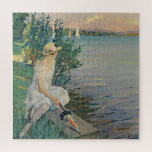 Puzzle Auf der Seemauer   Edward Cucuel