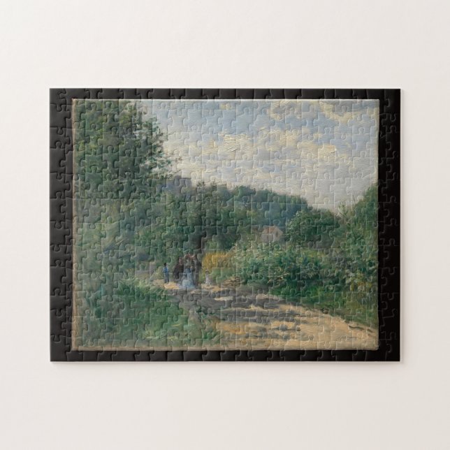 Puzzle Auguste Renoir Une route à Louveciennes (Horizontal)