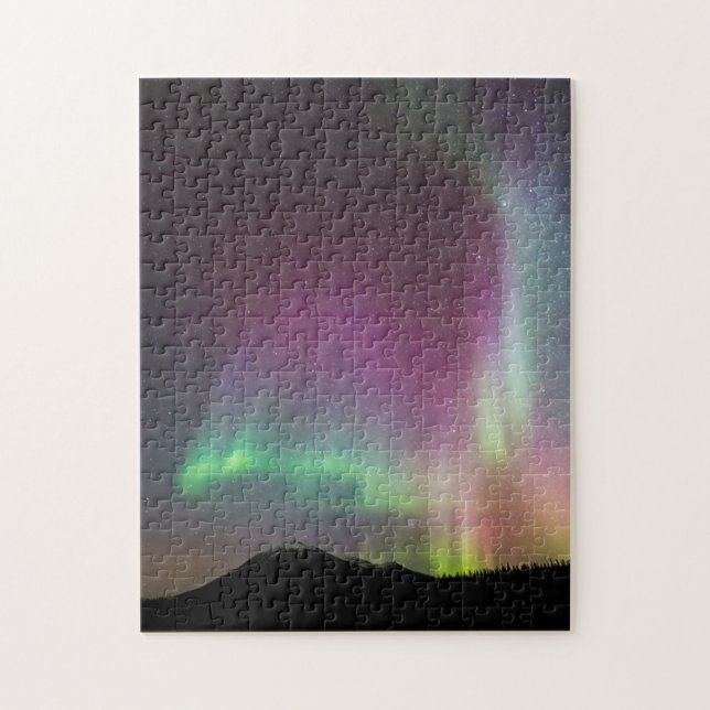 Puzzle Aurora Borealis | Alaska Brooks Range, Alaska (Vertical)