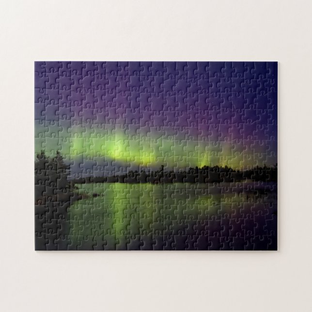 Puzzle Aurore boréale du Minnesota (Horizontal)