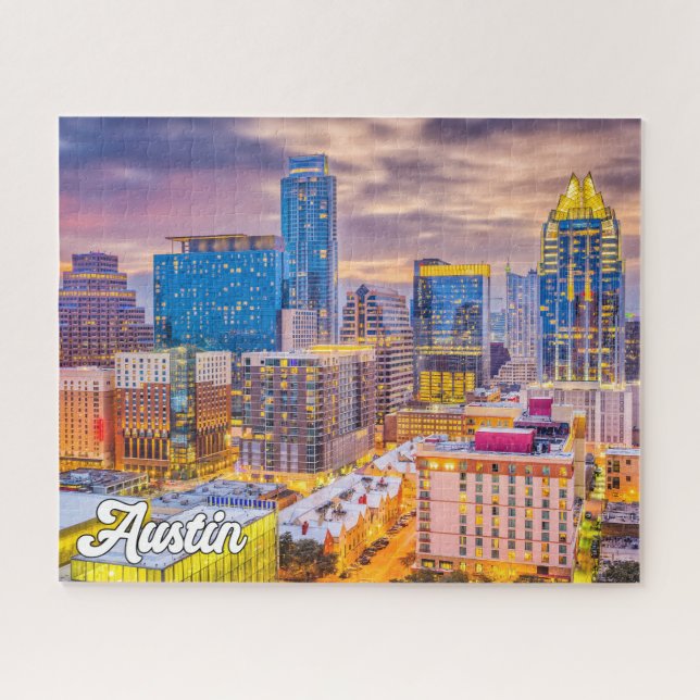 Puzzle Austin, Texas, USA (Horizontal)