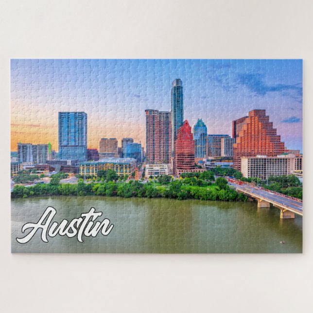 Puzzle Austin, Texas, USA (Horizontal)