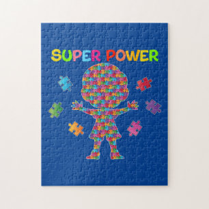 Puzzle Autisme, super puissance