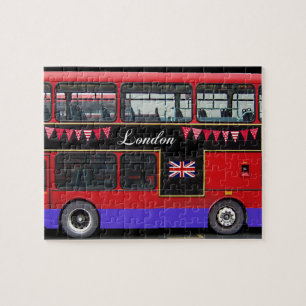 Puzzle Autobus rouge double Decker de Londres