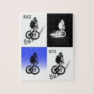 Puzzle Autocollants CYCLISTES MTB VTT MX