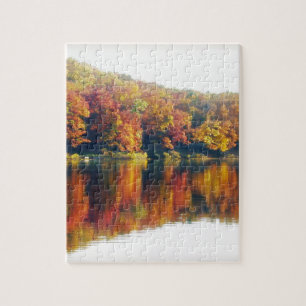 Puzzle Automne au lac