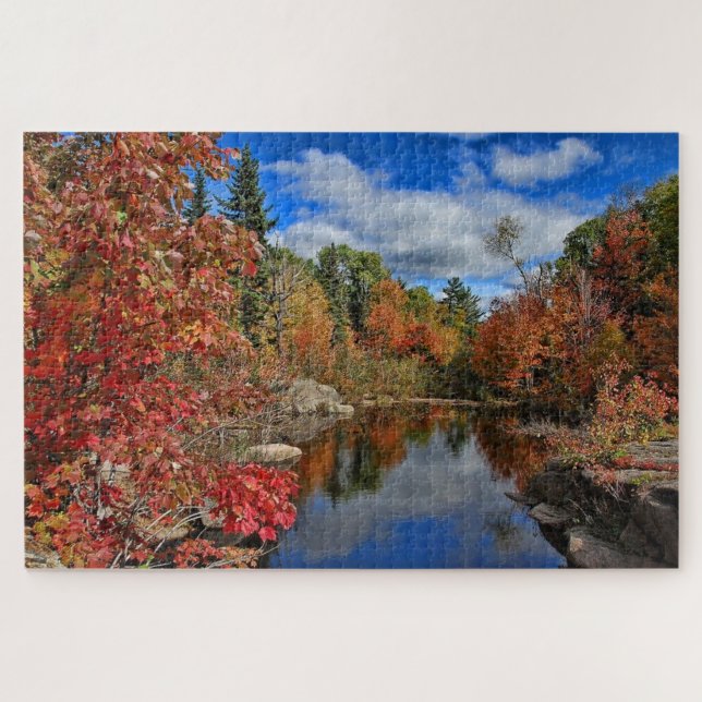 Puzzle Automne au Nouveau-Brunswick Canada (Horizontal)