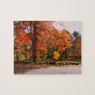 PUZZLE AUTOMNE EN NOUVELLE ANGLETERRE