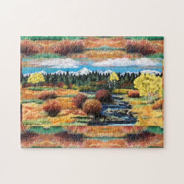 Puzzle automne Meadow Goodluck (Horizontal)
