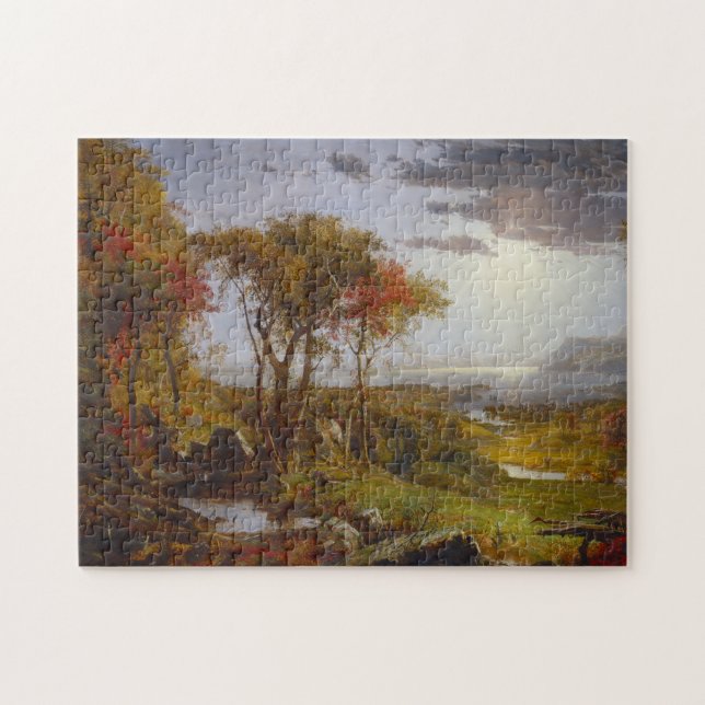 Puzzle Automne sur le fleuve Hudson (Horizontal)