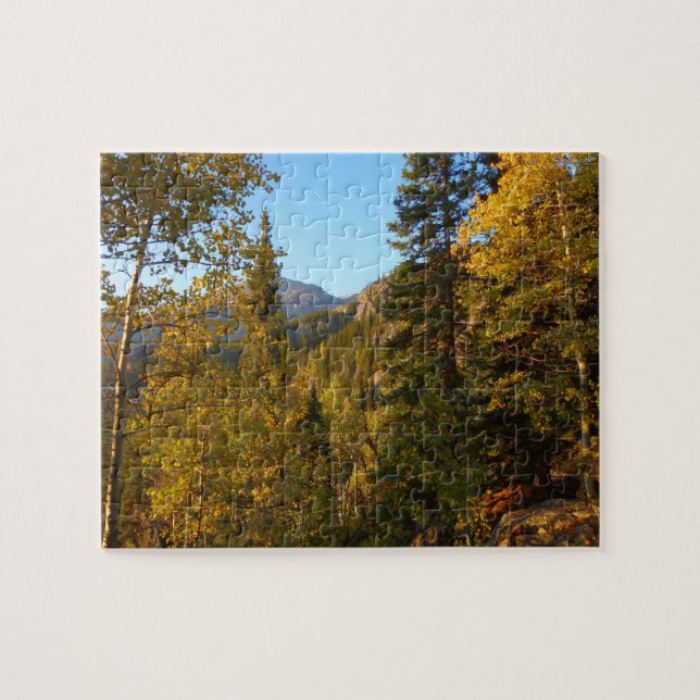 Puzzle Automne sur le sentier vers le lac Dream (Horizontal)