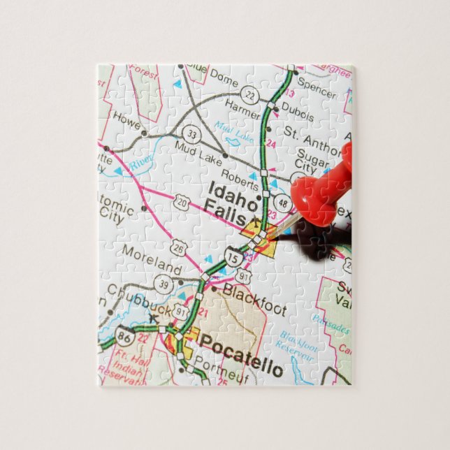 Puzzle Automnes de l'Idaho (Vertical)