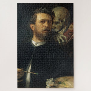 Puzzle Autoportrait avec la mort comme un violon (par Böc