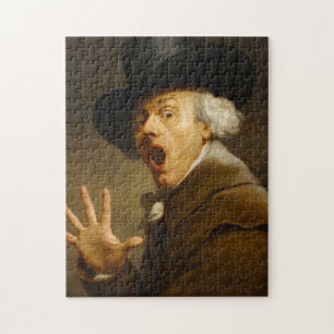 Puzzle Autoportrait, La surprise de Joseph Ducreux